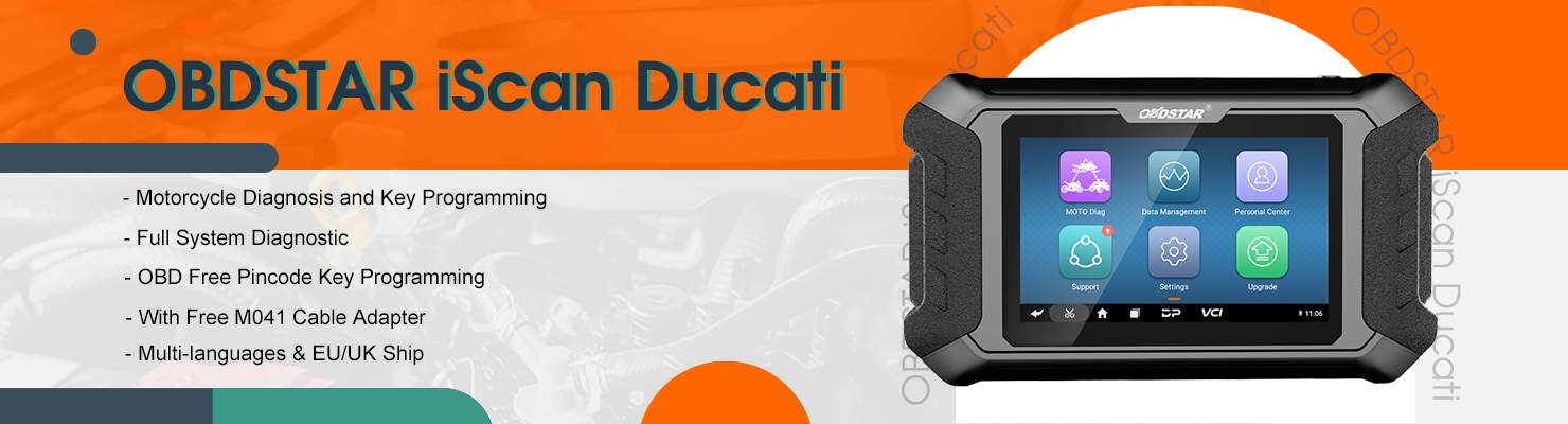 OBDSTAR iScan Ducati Motorcycle Diagnostic Scanner