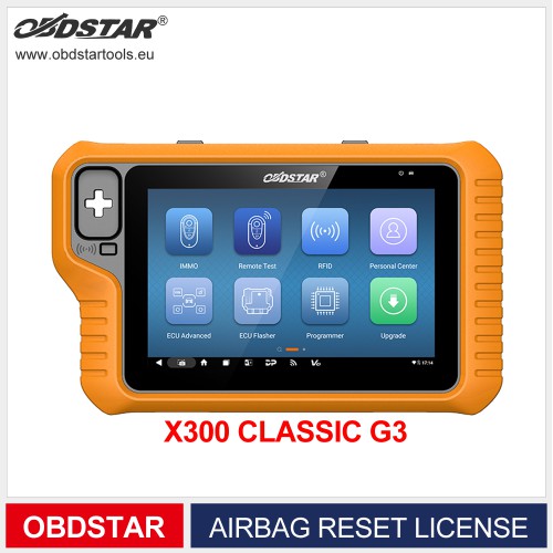 Airbag Reset Software License(Airbag + Battery Reset + Angle Steering Function) for OBDSTAR X300 Classic G3/Key Master G3