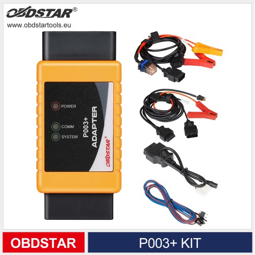OBDSTAR P003+ AKL Kit Full Package with Ford & Toyota AKL kit for Toyota 8A Non-smart Key/Ford All Key Lost Work with X300 DP Plus/ X300 PRO4/ MS80
